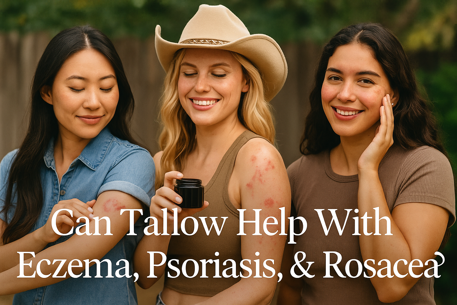 Can Tallow Help With Eczema, Psoriasis, And Rosacea?