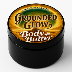 Grounded Glow Body Butter 2oz Jar