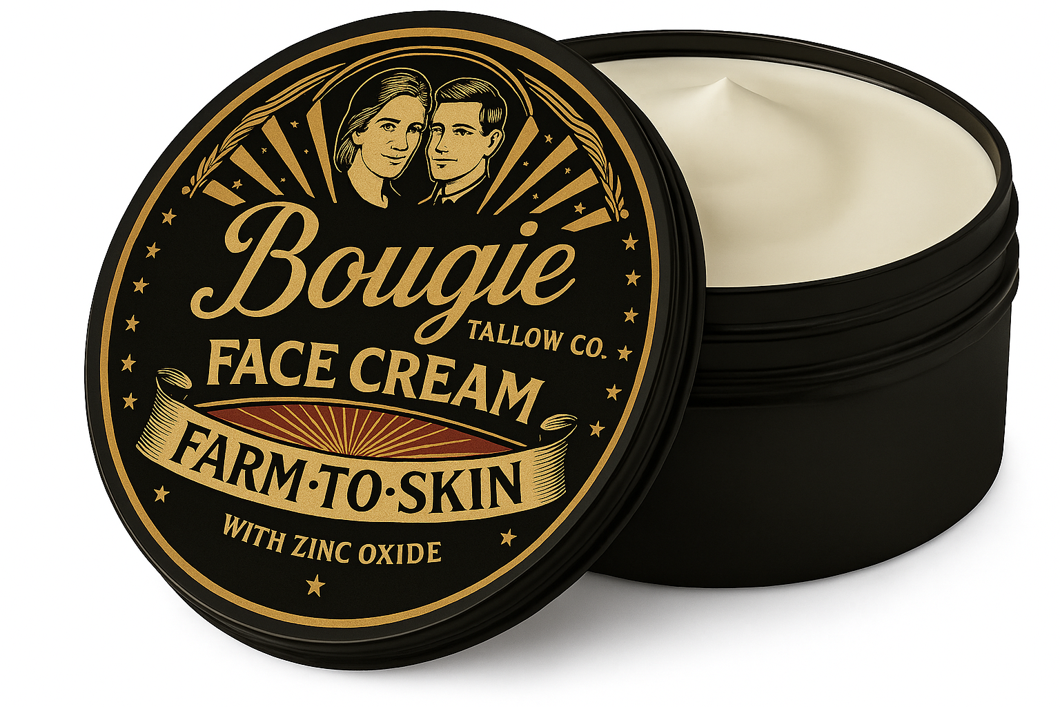 Bougie Face Cream 1/2oz Travel Tin